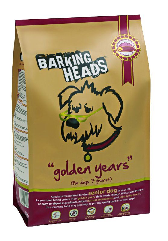Сухой корм для собак Barking Heads Golden Years Chicken